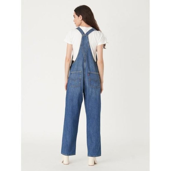 Levi's On Hiatus Vintage Overalls Medium Wash - Picture 11 of 15
